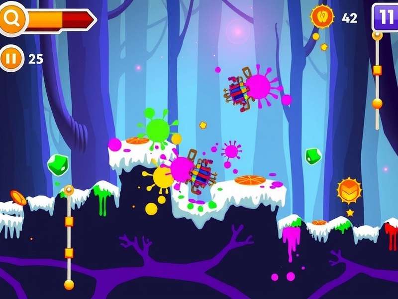 Holi Colorful Dash download statistics chart